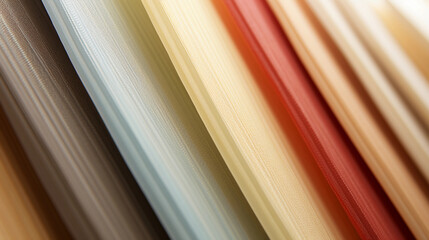 Wall Mural - a bamboo fabric swatch, showcasing texture and color, backlit, serene mood
