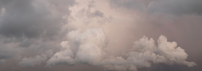 Aufkleber - Panoramic landscape of bright red orange sunrise sunset as texture background as template, page or web banner