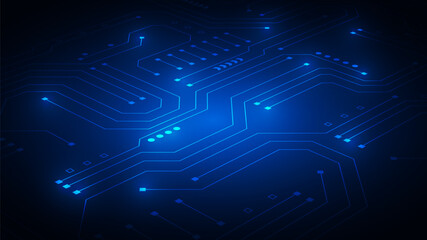 Aufkleber - hi-tech digital data abstract design
