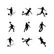 © Mochammad.Rois - Soccer Player Isolated Vector Silhouette