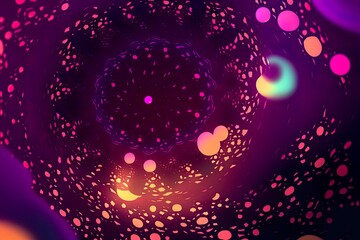 Wall Mural - Fireworks, celebration of cosmic vortex and lights in space, in an alien galaxy for beautiful, motion backgrounds. explosion of colors swirl around and moving fast.