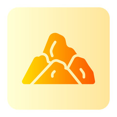 mountain gradient icon