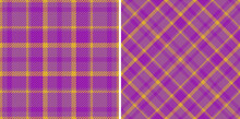 Check Seamless Vector Of Plaid Background Texture With A Fabric Pattern Tartan Textile.