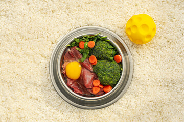 Wall Mural - Tasty and delicious food for pet, pet accessories