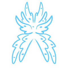 Angel Wings Doodle, Illustration