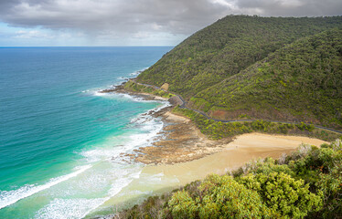 Poster - Great Ocean Road Lanscape, Victoria, Australia