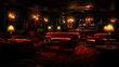 Speakeasy Lounge , A hidden lounge with a grand piano, velvet seating, and Art Deco accents