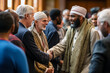 © InputUX - People from diverse religious backgrounds engage in interfaith dialogue, fostering peace and tolerance. Their faces reflect the mutual respect they share for humanity and each other's beliefs.