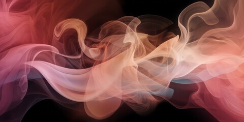 Aufkleber - Creative Smoke and Light Dance in Stars Art Group Style