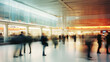 © M.Gierczyk - Busy Airport Terminal Long Exposure