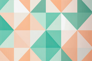 Wall Mural - Pastel color pattern two colors. Pink and blue pastel geometric pattern background.