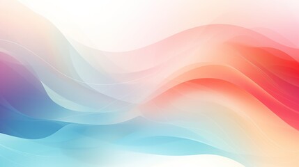 Wall Mural - Abstract colorful waves flow with energy for a dynamic background design