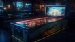A classic pinball machine (ai) Ai Generate