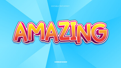 Poster - Amazing Modern editable text effect in background. Suitable for tourism promotional banner, brochure template etc.. Typhography logo