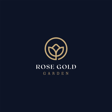 Red Rose logo design, rose logo flower vector icon illustration, Black and white rose logo template, Rose flower icon