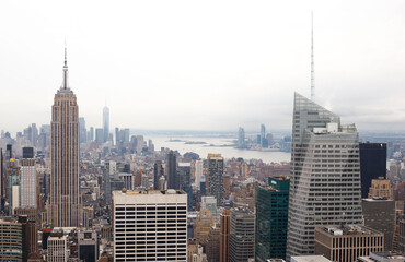 Wall Mural - Skyline of Manhattan from Top of the Rock. New York, USA