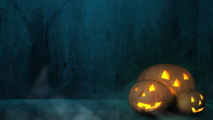 Poster - Scary Halloween background