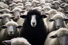 One Black Sheep Among The White Ones 