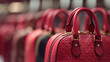 © redflower - Close-up of Luxury handbags in a fashion shop