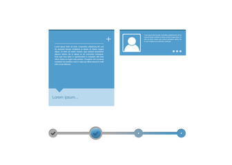 Aufkleber - Digital png illustration of screens with text and user icon on transparent background