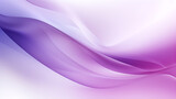 Fototapeta Abstrakcje - purple white background, waves, for desktop, screensaver, ai generated