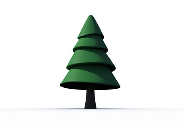 digital png illustration of christmas tree on transparent background