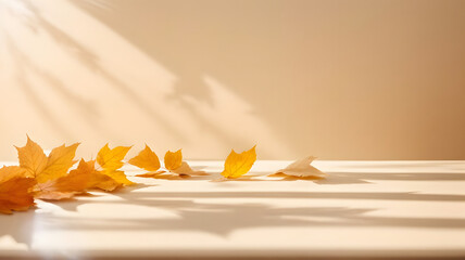 cream tabletop surface background for product display background