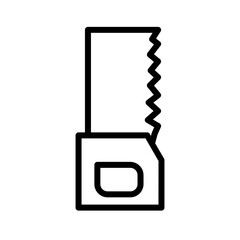 Sticker -  Saw Small Thin Icon