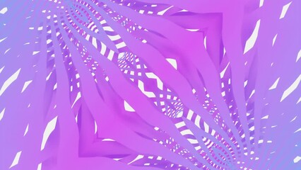 Poster -  Rows and rows of colorful stripes rippling. Design. Colorful wave gradient animation with spreading oval shapes.