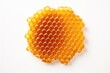 Bee honey isolated on white background.generative ai
