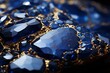 lapis lazuli blue color, jewelry stone