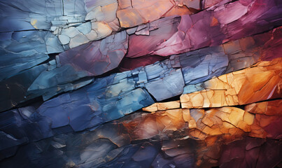 Wall Mural - abstract stone texture background in colorful color.