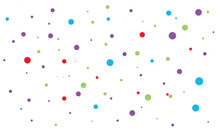 Aesthetic Colorful Dot Design Vector, Dot Vector, Dot Background