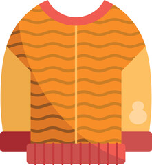 Wall Mural - autumn sweater illustration