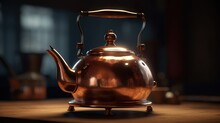 Copper Tea Kettle (ai) Ai Generate