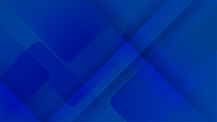 Abstract Geometric Memphis Background blue shape