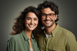 © Gabi D - glückliches junges Paar schaut in die Kamera, happy young couple looks at the camera,