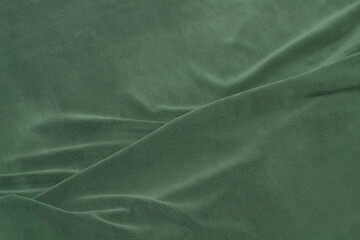 Wall Mural - Fleece fabric blue top view. Texture of textile fleece bedspread.	
