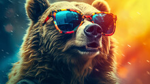 Dog In Sunglasses
