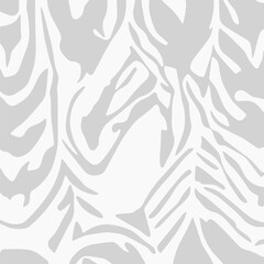  Light gray seamless nature patterned background vector