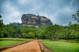 Fototapeta  - Sigirya Rock Fortress in Sri Lanka