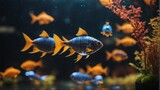 Fototapeta Big Ben - fish in aquarium