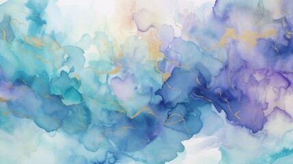 Wall Mural - abstract galaxy universe space background in turquoise color. fantastic nebula stars in outer space 