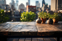 Table With View Of The Ciity