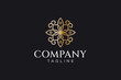 © salzcreative - luxury flower ornament abstract concept logo design