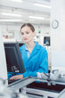 © Kzenon - woman electrical engineer working on a placement line in a factory manufacturing electronics.