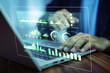 © Suriyo - Businessman using computer for DMS documents management and ERP software for Document system management. Automation software to archiving and efficiently manage and information files. AI management