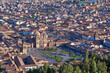 aerial view of historic Cusco, Peru