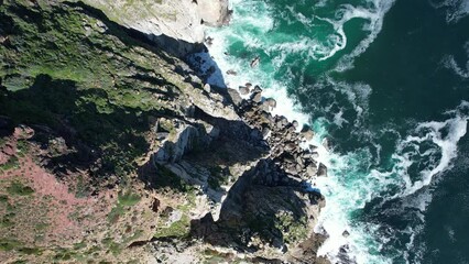 Wall Mural - Aerial view of Chapman's Peak drive in Cape Town, Western Cape, South Africa