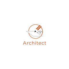 Poster - pen design vector for architecture and construction
